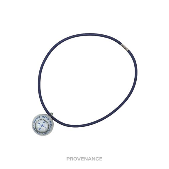 🔴 Louis Vuitton Cup 2000 Compass 360 Necklace - Blue - Picture 2 of 4